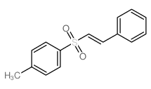 Benzene,1-methyl-4-[[(1E)-2-phenylethenyl]sulfonyl]-结构式