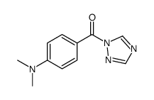 [4-(dimethylamino)phenyl]-(1,2,4-triazol-1-yl)methanone结构式