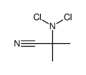 2-(dichloroamino)-2-methylpropanenitrile结构式