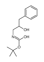 2-羟基-3-苯基丙基氨基甲酸叔丁酯结构式