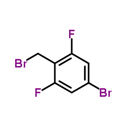 4-溴-2,6-二氟苄基溴结构式