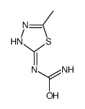 (6CI,8CI,9CI)-(5-甲基-1,3,4-噻二唑-2-基)-脲结构式