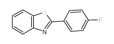 Benzothiazole,2-(4-fluorophenyl)-结构式