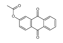 (9,10-dioxoanthracen-2-yl) acetate结构式