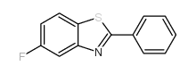 5-氟-2-苯基苯并[d]噻唑结构式