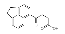 5-Acenaphthylenebutanoicacid, 1,2-dihydro-g-oxo-结构式