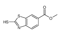 6-Benzothiazolecarboxylicacid,2,3-dihydro-2-thioxo-,methylester(9CI)结构式