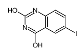 6-碘喹唑啉-2,4(1H,3H)-二酮结构式
