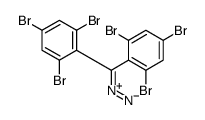 1,3,5-tribromo-2-[diazo-(2,4,6-tribromophenyl)methyl]benzene结构式