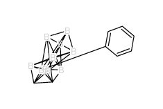 3-Ph-1,2-C2B10H11结构式