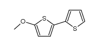 5-methoxy-2,2’-bithiophene结构式