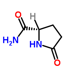 L-焦谷氨酰胺结构式