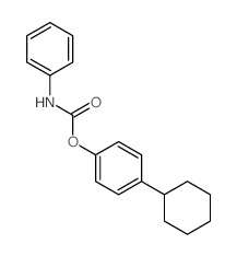 Phenol, 4-cyclohexyl-,1-(N-phenylcarbamate)结构式