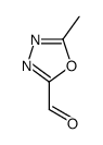 1,3,4-噁二唑-3-羧醛-5-甲基结构式