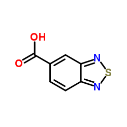 2,1,3-苯并噻二唑-5-甲酸结构式