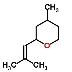 (-)-玫瑰醚结构式