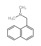 1-Naphthalenemethanamine,N,N-dimethyl-结构式
