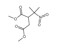 (α-nitro-isopropyl)-succinic acid dimethyl ester结构式