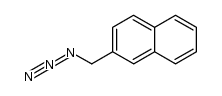 2-(azidomethyl)naphthalene结构式