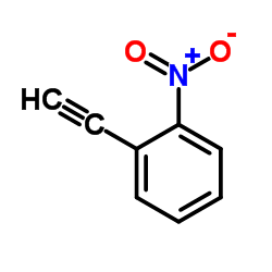 1-乙炔基-2-硝基苯结构式