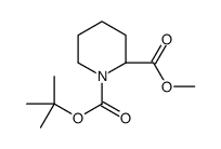 R-甲基 1-boc-哌啶-2-羧酸结构式