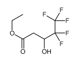 ethyl 4,4,5,5,5-pentafluoro-3-hydroxypentanoate结构式