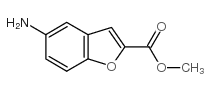 5-氨基苯并呋喃-2-羧酸甲酯结构式