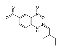 2-Methylbutanal 2,4-Dinitrophenylhydrazone结构式