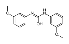 1,3-bis(3-methoxyphenyl)urea结构式