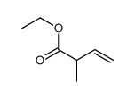 3-Butenoic acid, 2-Methyl-, ethyl ester结构式