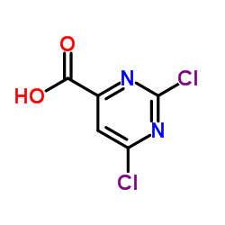 2,6-二氯嘧啶-4-甲酸结构式