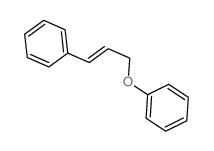 Benzene,(3-phenoxy-1-propen-1-yl)-结构式