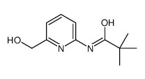 N-[6-(hydroxymethyl)pyridin-2-yl]-2,2-dimethylpropanamide结构式