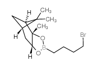 4-溴丁基硼酸 (1S,2S,3R,5S)-(+)-2,3-频哪酯结构式