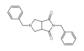 2,5-二苄基四氢吡咯并[3,4-c]吡咯-1,3-二酮结构式
