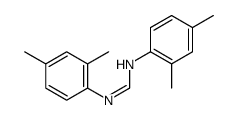 N,N′-双(2,4-二甲苯基)甲脒结构式