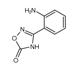 3-(2-Aminophenyl)-4H-1,2,4-oxadiazol-5-on结构式