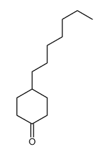 4-庚基环己酮结构式