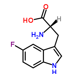 L-5-氟色氨酸结构式