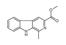 1-Methyl-β-carboline-3-carboxylic acid methyl ester结构式