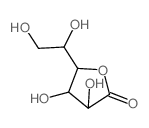 L-半乳糖酸-1,4-内酯结构式