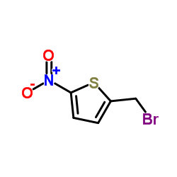 2-(Bromomethyl)-5-nitrothiophene结构式