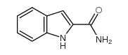 1H-吲哚-2-羧酰胺结构式