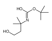 3-羟基-1,1-二甲基丙基-氨基甲酸叔丁酯结构式