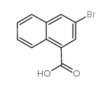 3-溴萘-1-甲酸结构式