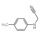 Acetonitrile,2-[(4-methylphenyl)amino]-结构式