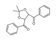 [(4R,5R)-5-benzoyl-2,2-dimethyl-1,3-dioxolan-4-yl]-phenylmethanone结构式