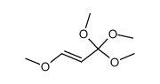 trimethyl trans-3-methoxyorthoacrylate结构式