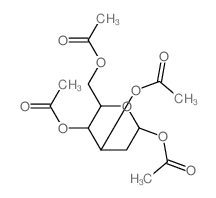 b-D-arabino-Hexopyranose,2-deoxy-, 1,3,4,6-tetraacetate结构式