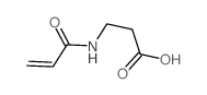b-Alanine,N-(1-oxo-2-propen-1-yl)-结构式